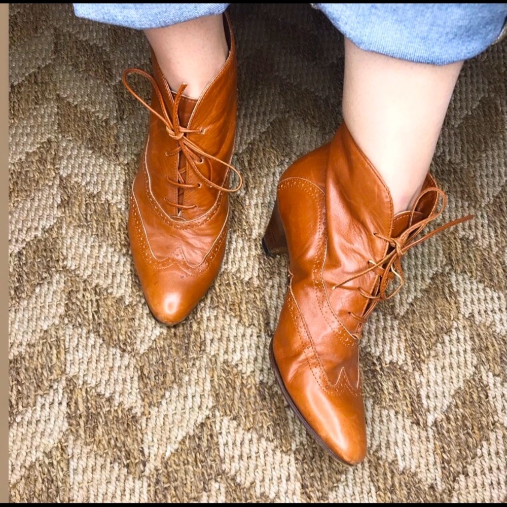 Vintage 90s Sudini All Leather Italian Shoes
